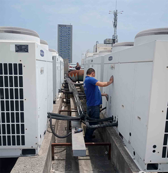 保定市中央空调制热和不制冷系统维修方法